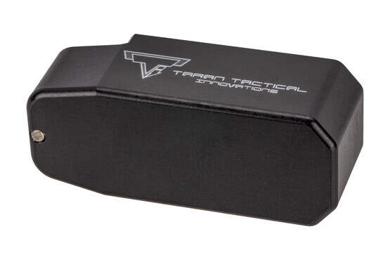 The Taran Tactical 223 PMAG extended base pad is machined from aluminum